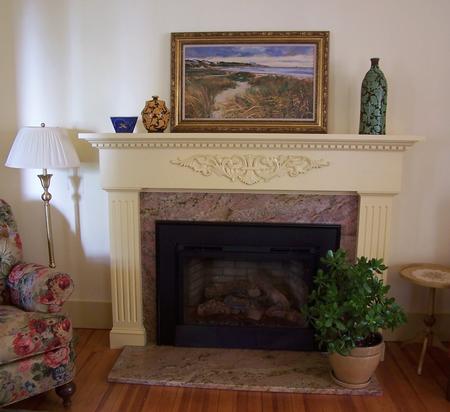 Ornate Fireplace Mantle